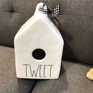 Rae Dunn tweet birdhouse